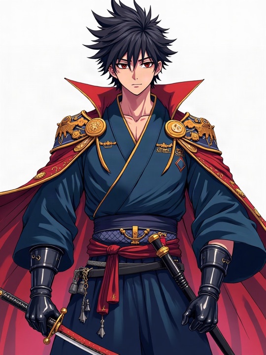 Taisho Blade art style sample