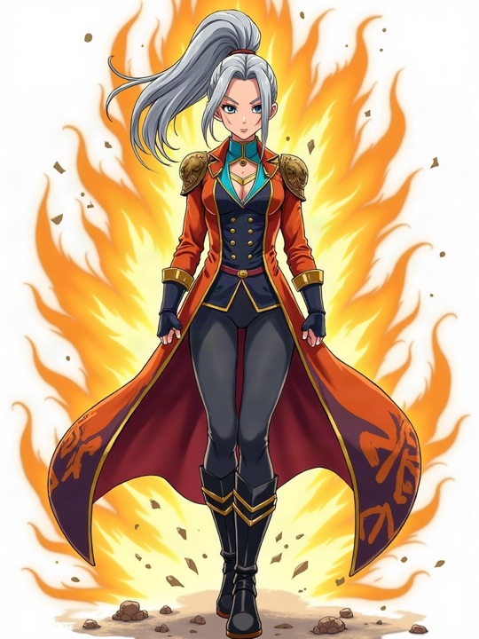 Saiyan Saga art style sample